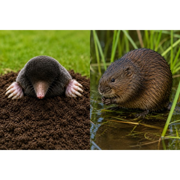 Kurmis vai ūdensžurka?